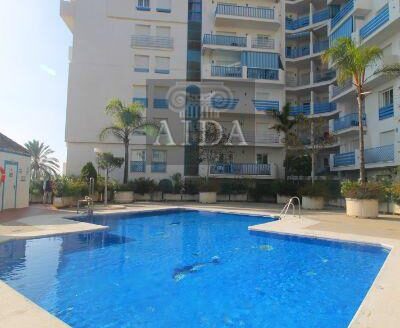 Flat in first line of beach